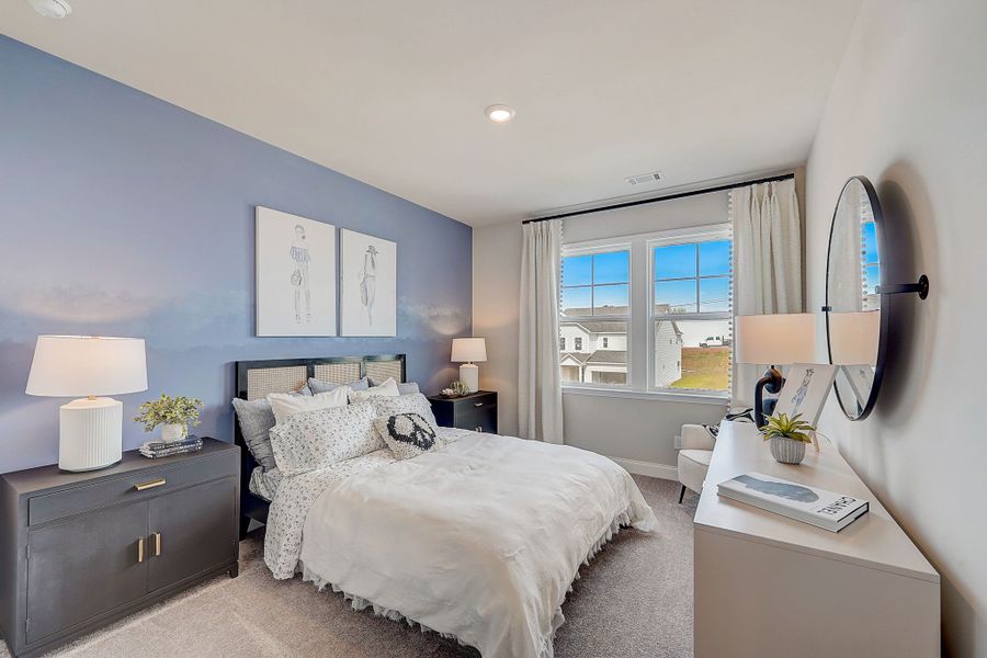 Furnished interior view inside a new home in Nichols Farm, Dacula (Image 39).