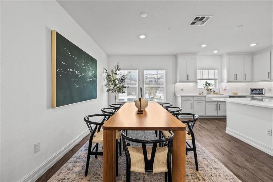 Furnished interior view inside a new home in , Tampa (Image 18).