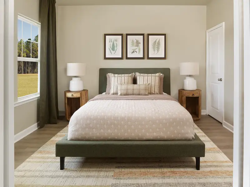 Furnished interior view inside a new home in , Ravenel (Image 4).