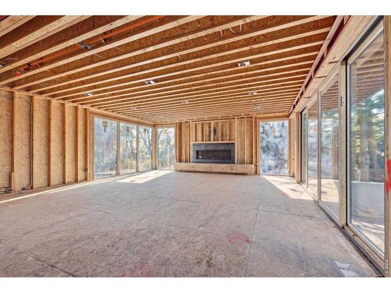 In-progress construction of a new home in , Boulder, CO (Image 8).