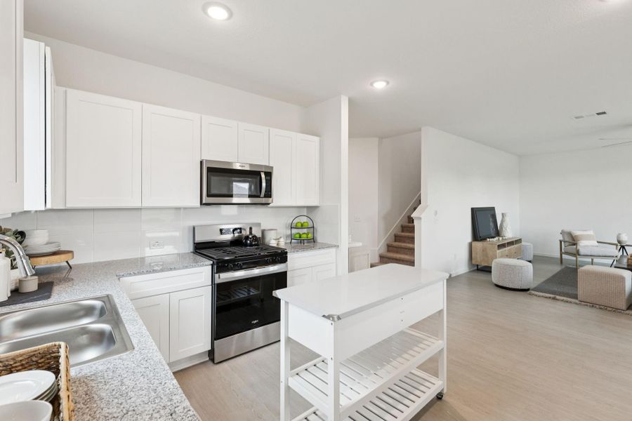 Furnished interior view inside a new home in River Ranch, Dayton (Image 26). Furnished interior view inside a new home in River Ranch, Dayton (Image 26).