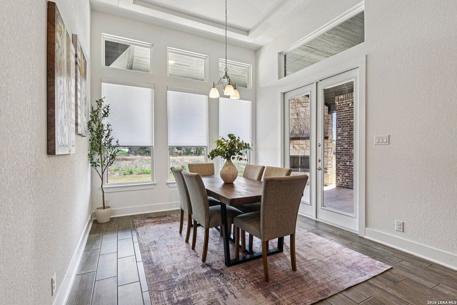 Furnished interior view inside a new home in Waldsanger, New Braunfels (Image 13).