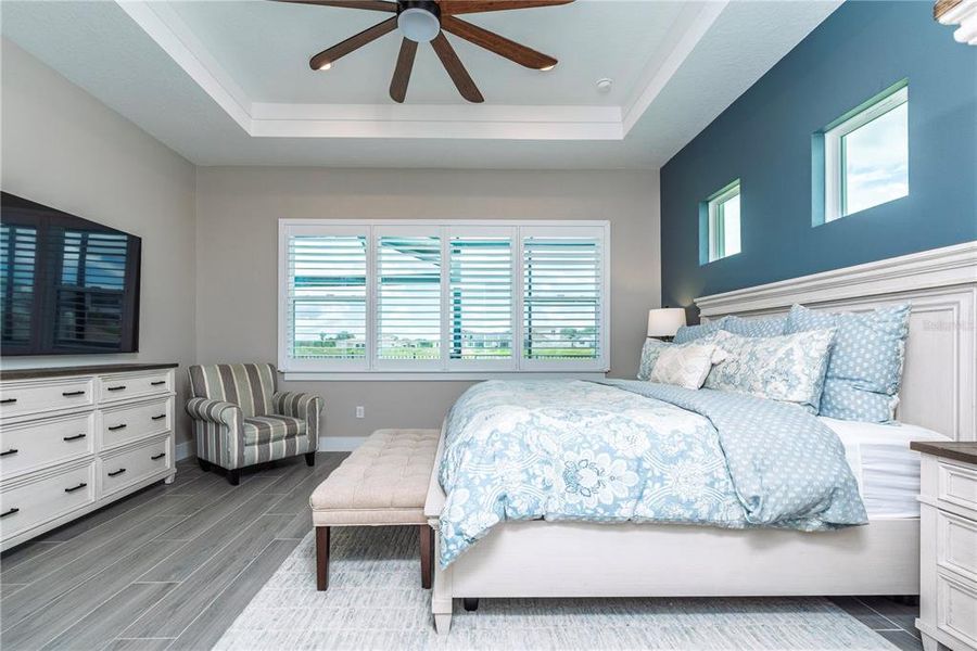 Furnished interior view inside a new home in , San Antonio (Image 36).
