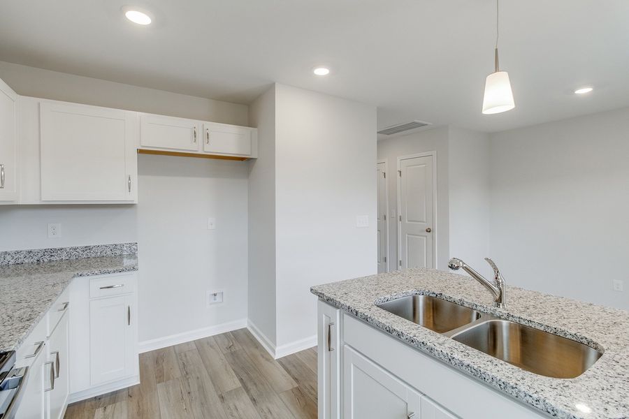 Furnished interior view inside a new home in Astoria, Columbia (Image 9).