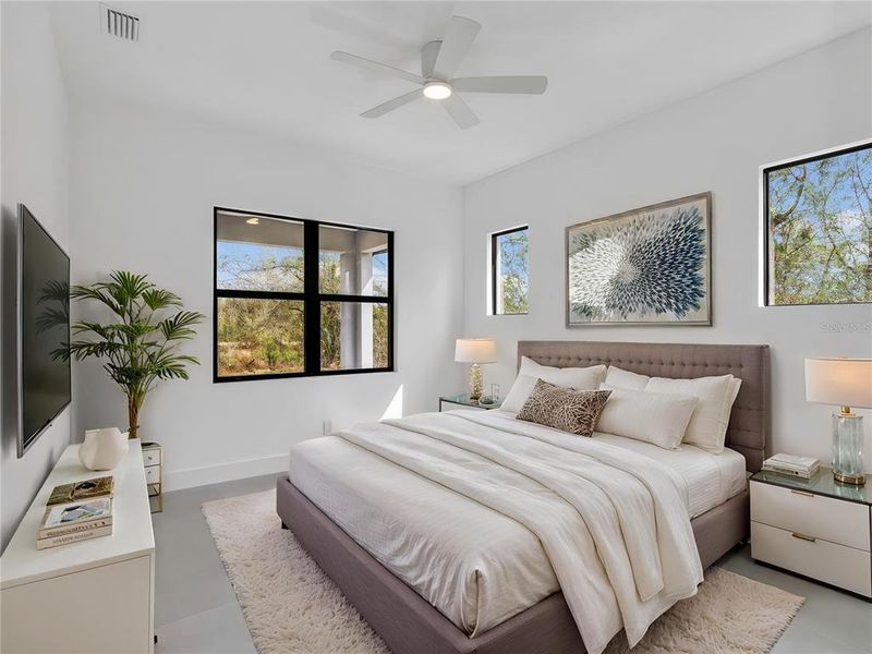 Furnished interior view inside a new home in , Port Charlotte (Image 15).