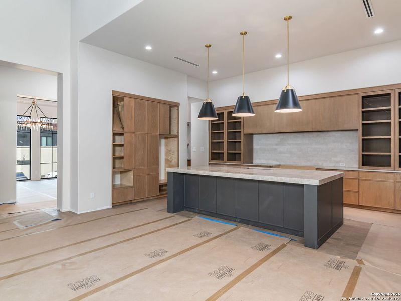 In-progress construction of a new home in , San Antonio, TX (Image 25).