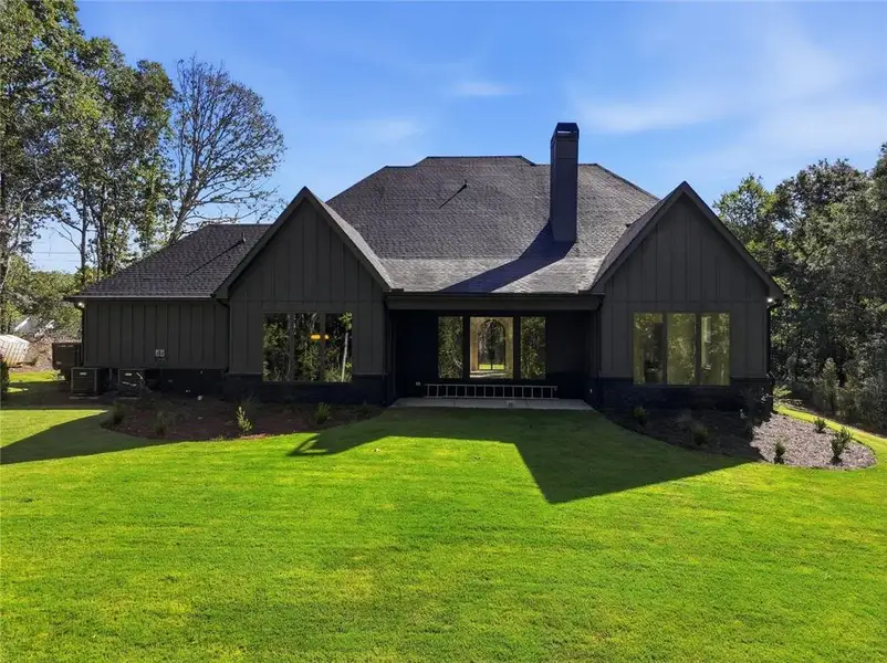 Front exterior of a new home in , Gainesville, GA, highlighting curb appeal (Image 19).