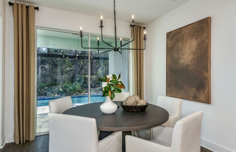Furnished interior view inside a new home in Vida's Way, Wesley Chapel (Image 4). Furnished interior view inside a new home in Vida's Way, Wesley Chapel (Image 4).