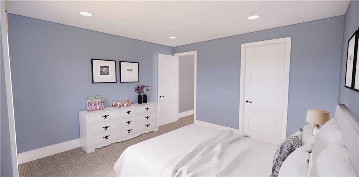 Furnished interior view inside a new home in , Carrollton (Image 11).