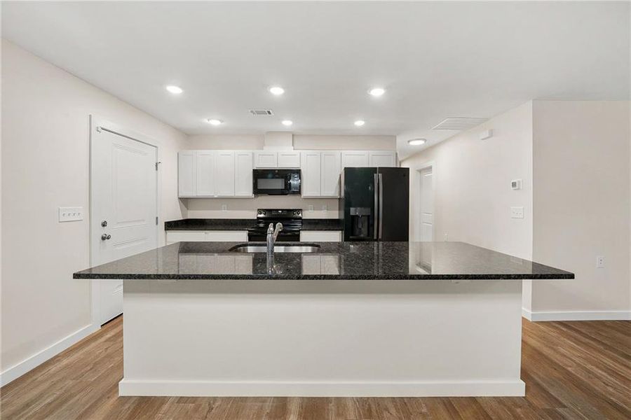 Furnished interior view inside a new home in , Atlanta (Image 6).