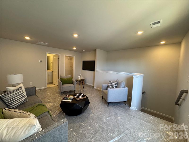 Furnished interior view inside a new home in McFarland Estates, York (Image 5).