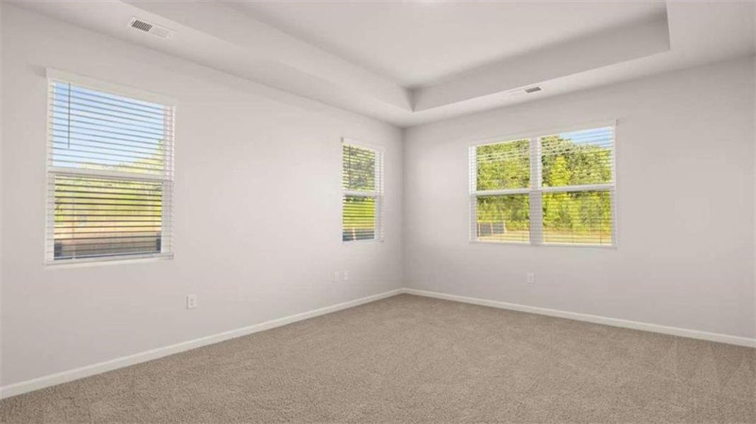 Spacious, unfurnished interior of a new home in Preserve at Dove Creek, Statham (Image 26).