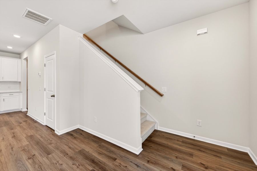 Spacious, unfurnished interior of a new home in Amplitude, Charlotte (Image 19). Spacious, unfurnished interior of a new home in Amplitude, Charlotte (Image 19).