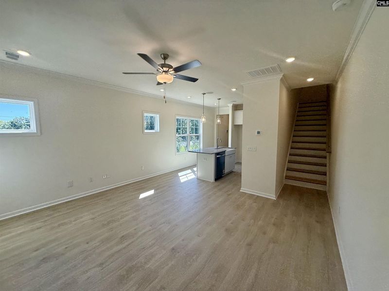 Spacious, unfurnished interior of a new home in Walker’s Trail, Lexington (Image 24).