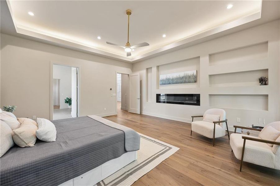 Furnished interior view inside a new home in , Sandy Springs (Image 17).