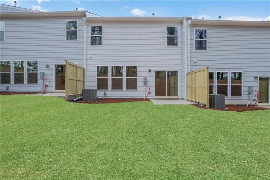 Exterior details and patio area of a home in , Dawsonville (Image 19).
