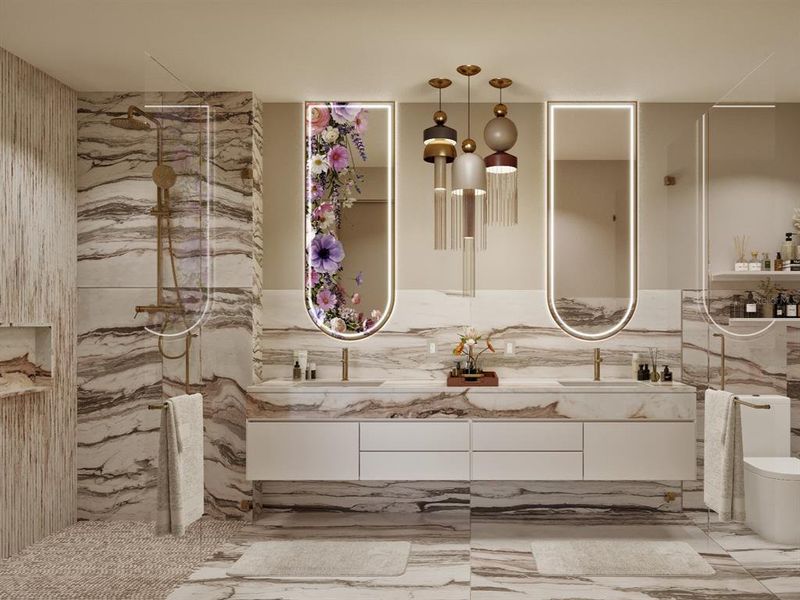 Furnished interior view inside a new home in , St. Petersburg (Image 2). Furnished interior view inside a new home in , St. Petersburg (Image 2).