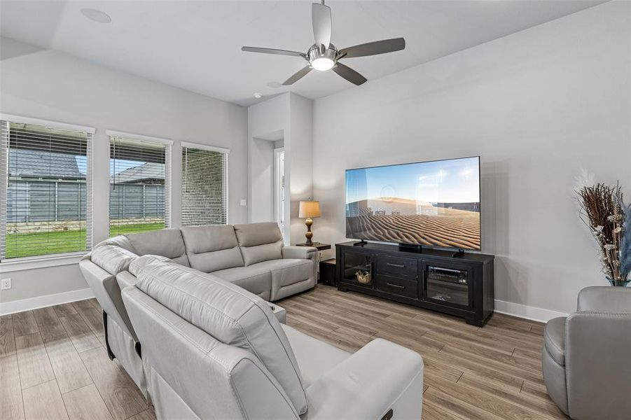 Furnished interior view inside a new home in , Little Elm (Image 8).