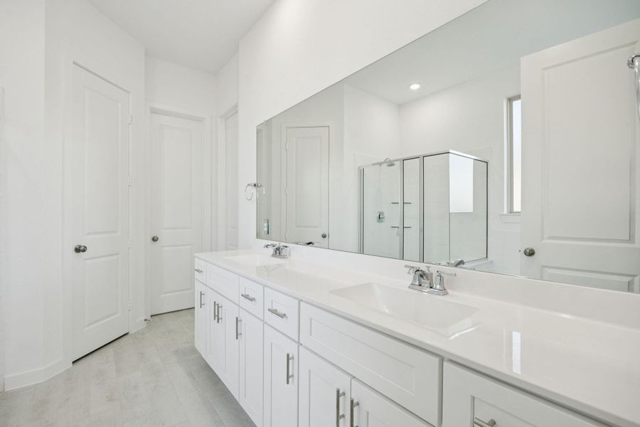 Furnished interior view inside a new home in Windcress, Cove (Image 9).