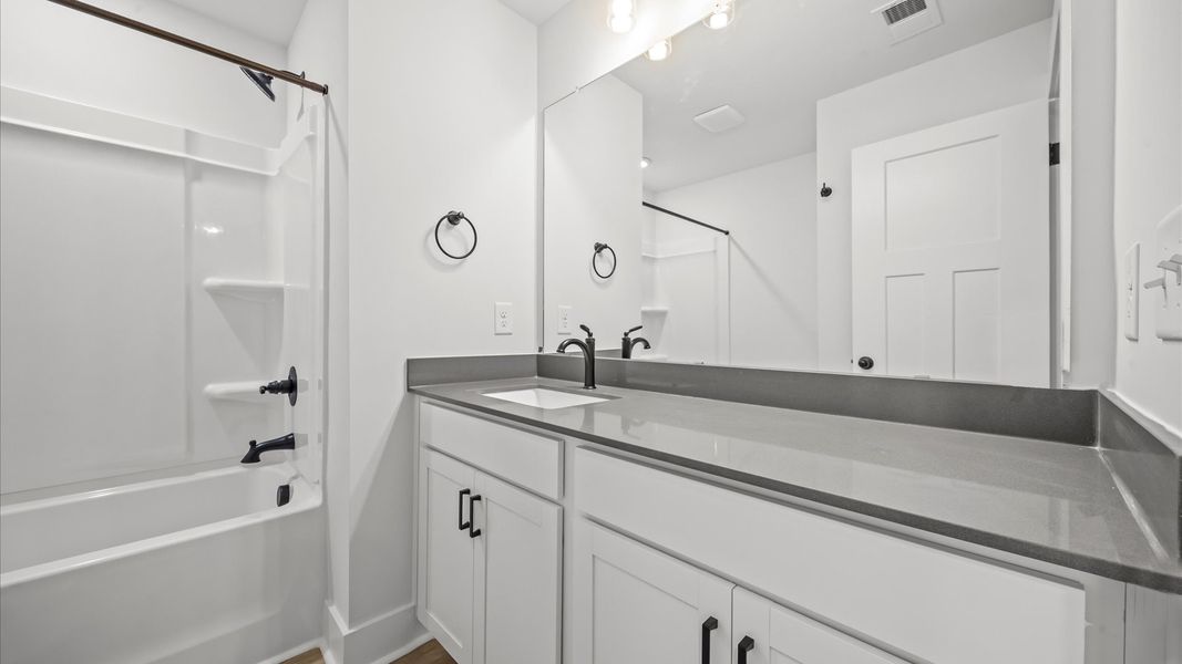 Furnished interior view inside a new home in Saluda Crossing, Piedmont (Image 16).