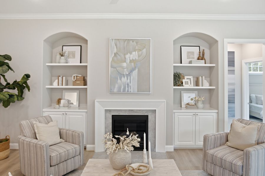 Representative furnished interior of a home built from the Causeway by Kent Homes in Terrapin, Leland (Image 15). Representative furnished interior of a home built from the Causeway by Kent Homes in Terrapin, Leland (Image 15).