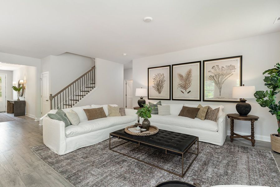 Representative furnished interior of a home built from the HARBOR OAK by D.R. Horton in Ranch Haven, Murrells Inlet (Image 23).