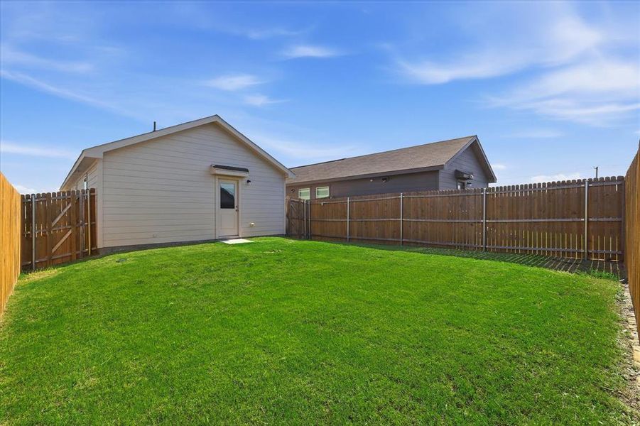 Exterior details and patio area of a home in Tillage Farms, Princeton (Image 18). Exterior details and patio area of a home in Tillage Farms, Princeton (Image 18).