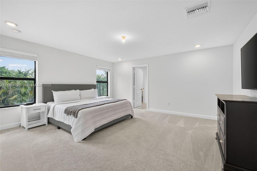 Furnished interior view inside a new home in , Royal Palm Beach (Image 35).
