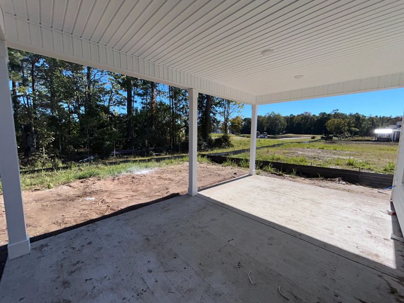 Exterior details and patio area of a home in Trieste at Bella Vita, Myrtle Beach (Image 3). Exterior details and patio area of a home in Trieste at Bella Vita, Myrtle Beach (Image 3).