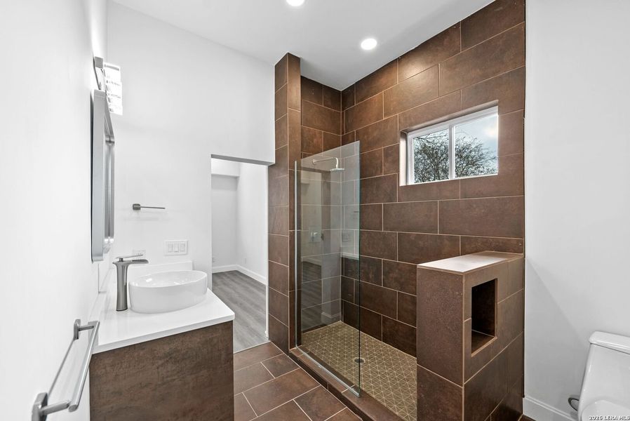 Furnished interior view inside a new home in , San Antonio (Image 7).