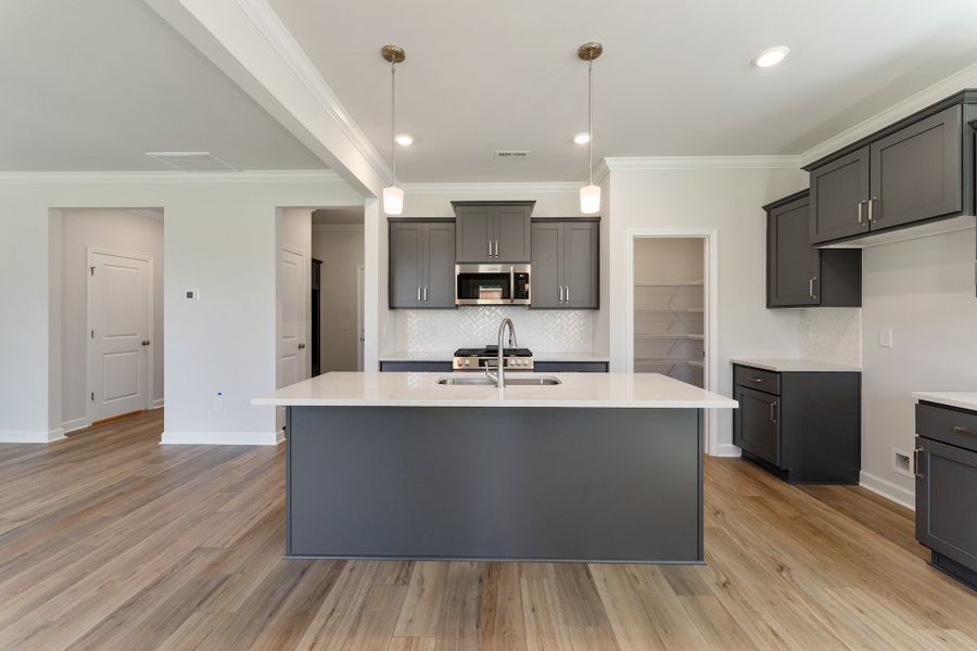 Furnished interior view inside a new home in Landmark Commons, Boiling Springs (Image 7). Furnished interior view inside a new home in Landmark Commons, Boiling Springs (Image 7).