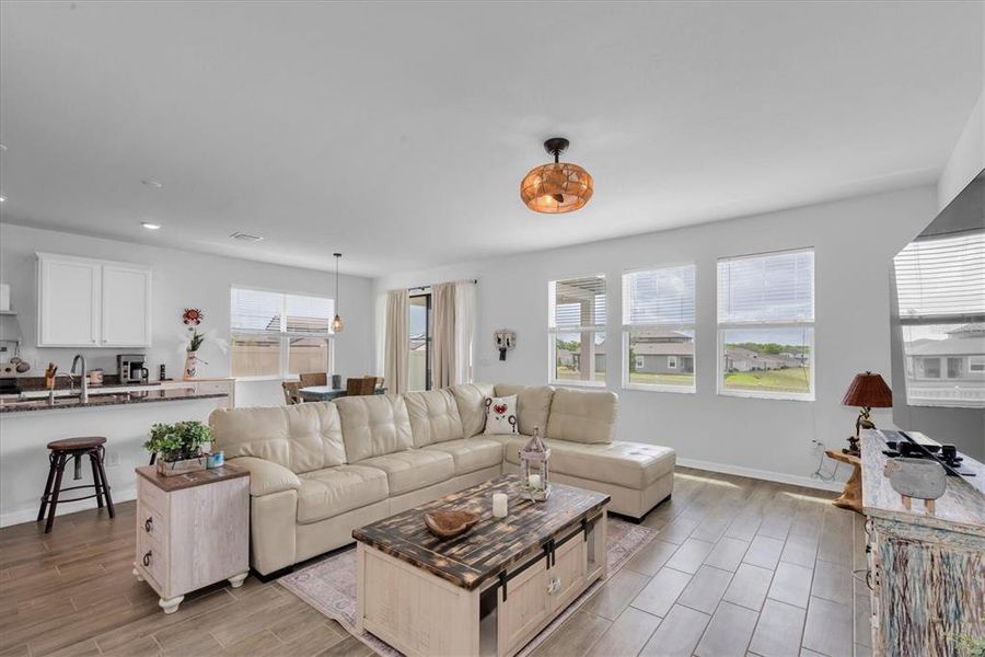 Furnished interior view inside a new home in Hilltop Point, Dade City (Image 8).
