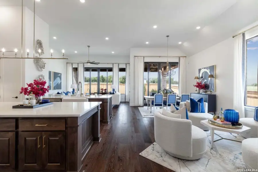Furnished interior view inside a new home in Mayfair, New Braunfels (Image 9).