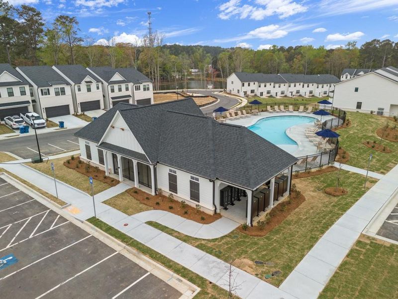 Community amenities in Azalea Square Townhomes, Lawrenceville (Image 44).