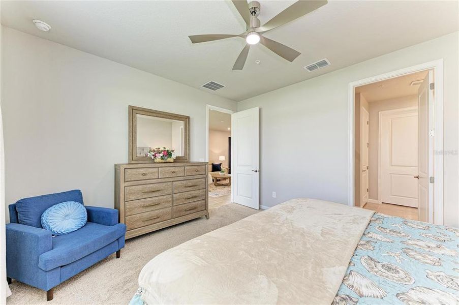 Furnished interior view inside a new home in Wellen Park, Venice (Image 7).