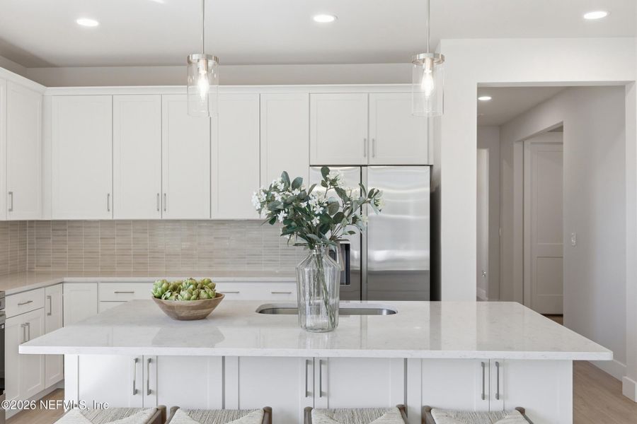 Furnished interior view inside a new home in Palm Coast Homes, Palm Coast (Image 12).