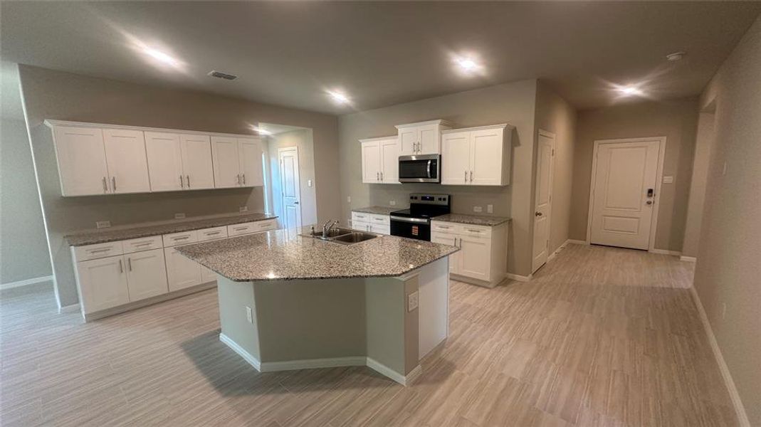 Furnished interior view inside a new home in Sandy Beach, Azle (Image 6).