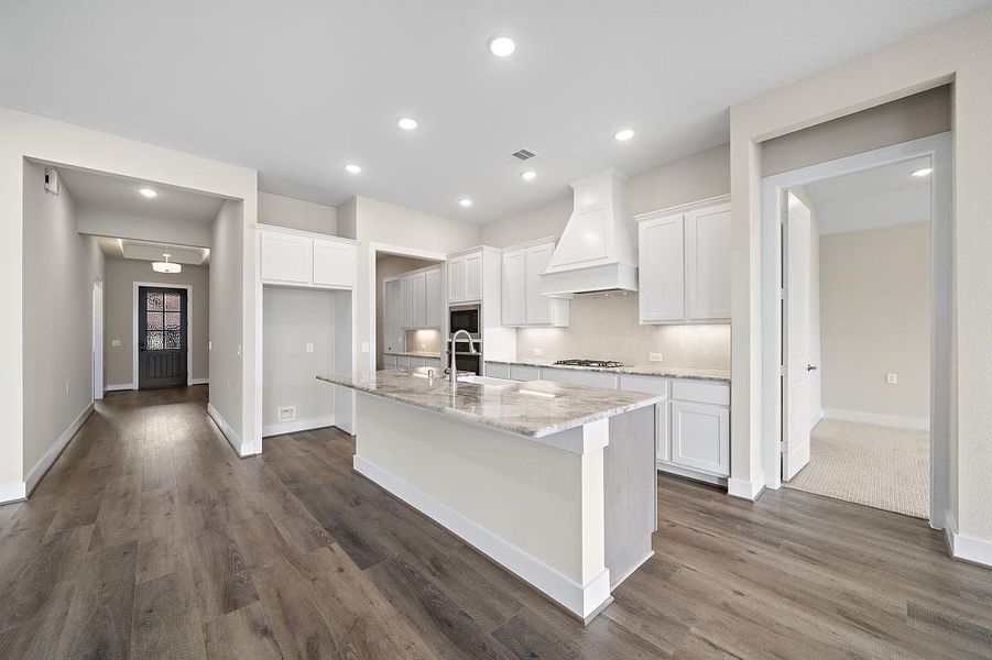 Representative furnished interior of a home built from the Sunflower by Caldwell Homes in The Highlands, Porter (Image 16). Representative furnished interior of a home built from the Sunflower by Caldwell Homes in The Highlands, Porter (Image 16).