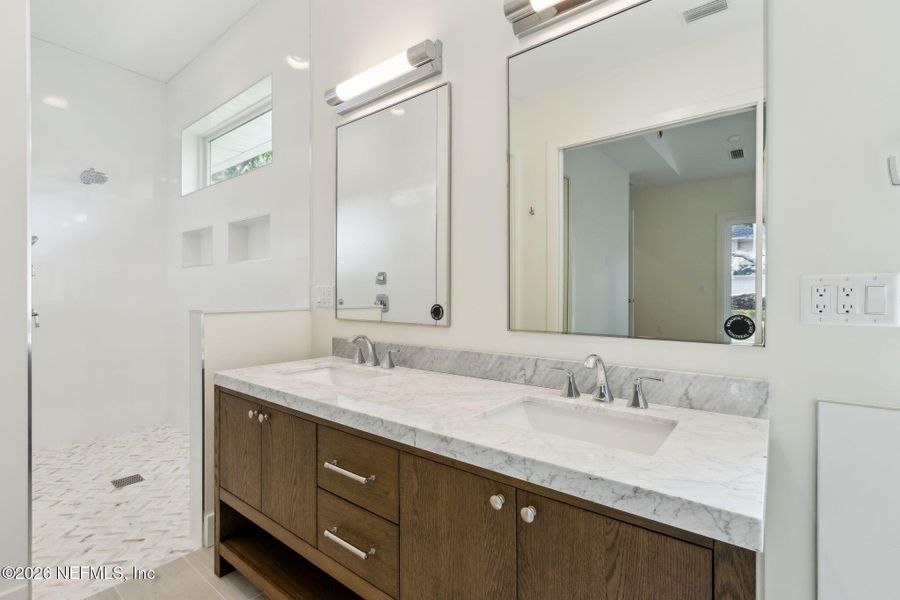 Furnished interior view inside a new home in , Fernandina Beach (Image 16). Furnished interior view inside a new home in , Fernandina Beach (Image 16).