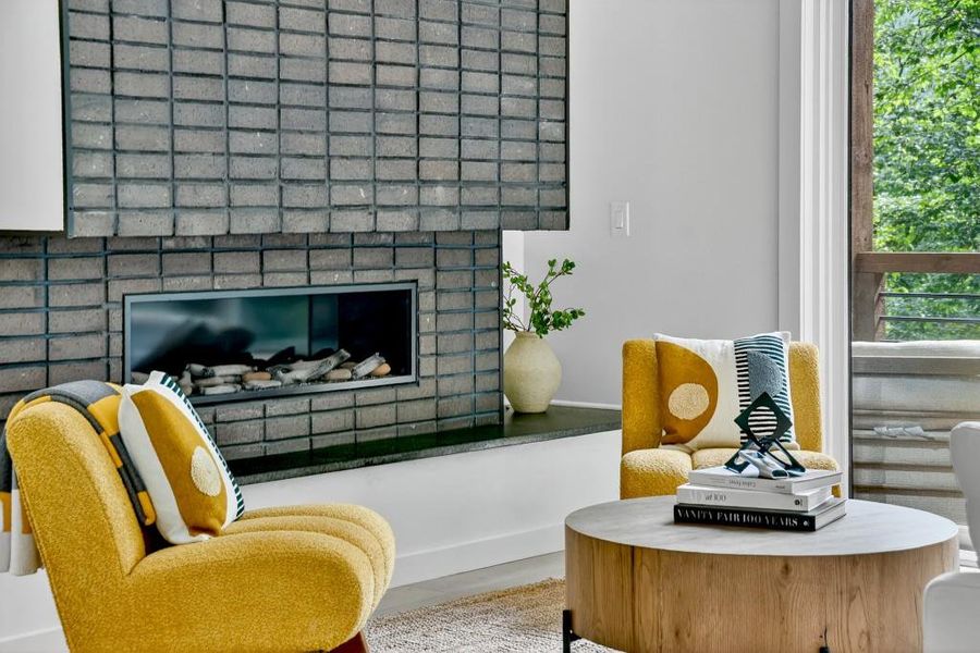 Furnished interior view inside a new home in , Blue Ridge (Image 39). Furnished interior view inside a new home in , Blue Ridge (Image 39).