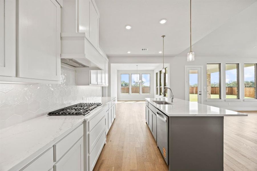 Furnished interior view inside a new home in Chatham Reserve, Krugerville (Image 6).
