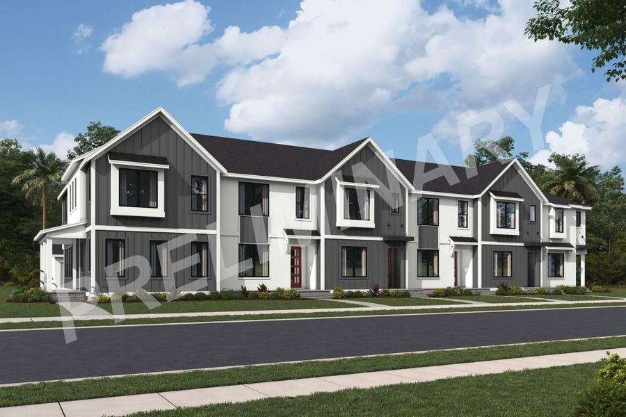 Representative exterior photo of a completed home built from the Prairie by Mattamy Homes in Newfield, Palm City, FL (Image 14).