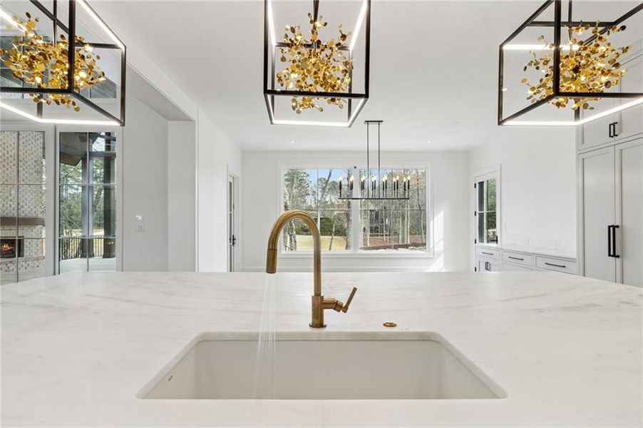 Close-up of interior finishes inside a home in , Suwanee (Image 68).