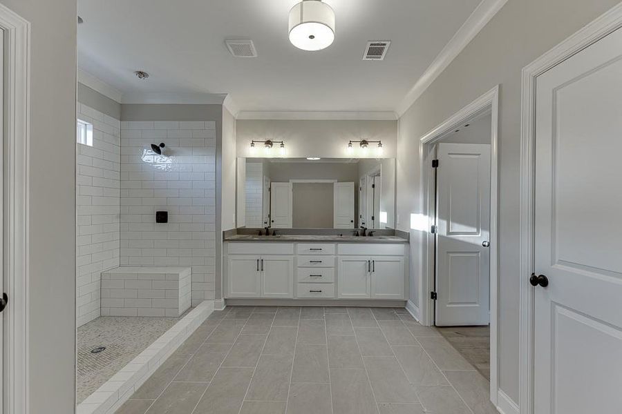 Furnished interior view inside a new home in , Buford (Image 8). Furnished interior view inside a new home in , Buford (Image 8).