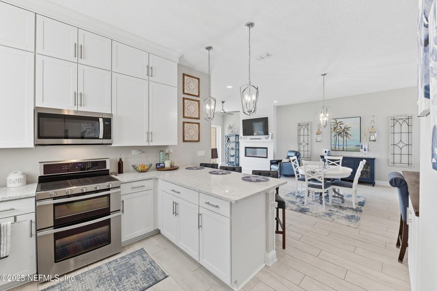 Furnished interior view inside a new home in , St. Johns (Image 21). Furnished interior view inside a new home in , St. Johns (Image 21).