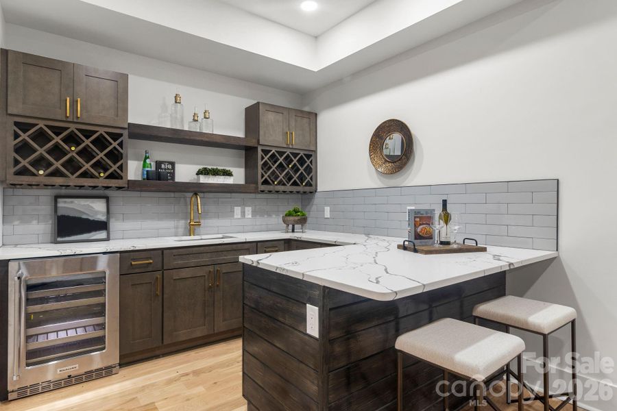 Furnished interior view inside a new home in , Charlotte (Image 34).