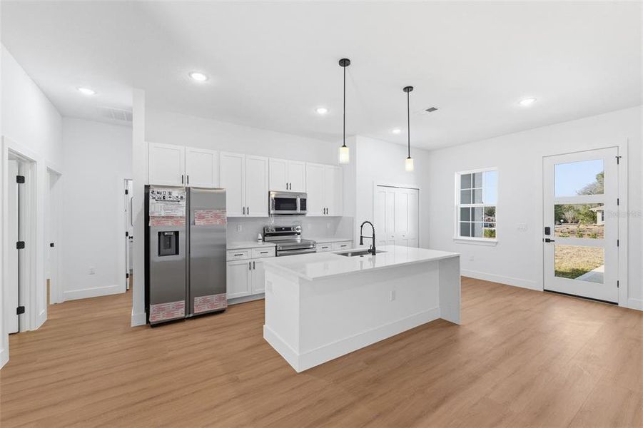 Furnished interior view inside a new home in , Citrus Springs (Image 5).