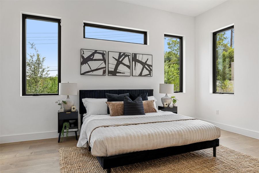 Furnished interior view inside a new home in , Austin (Image 4). Furnished interior view inside a new home in , Austin (Image 4).