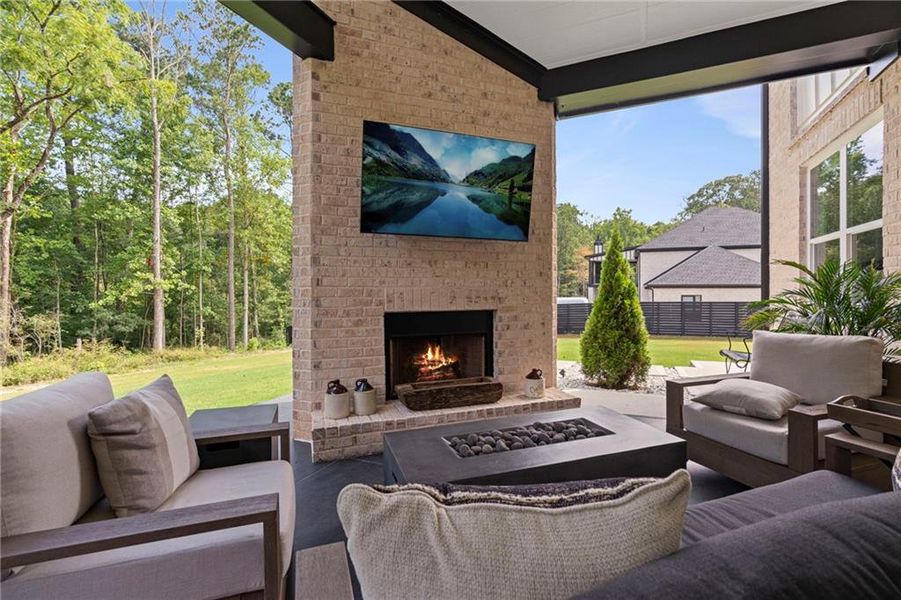 Furnished interior view inside a new home in , Lawrenceville (Image 47).