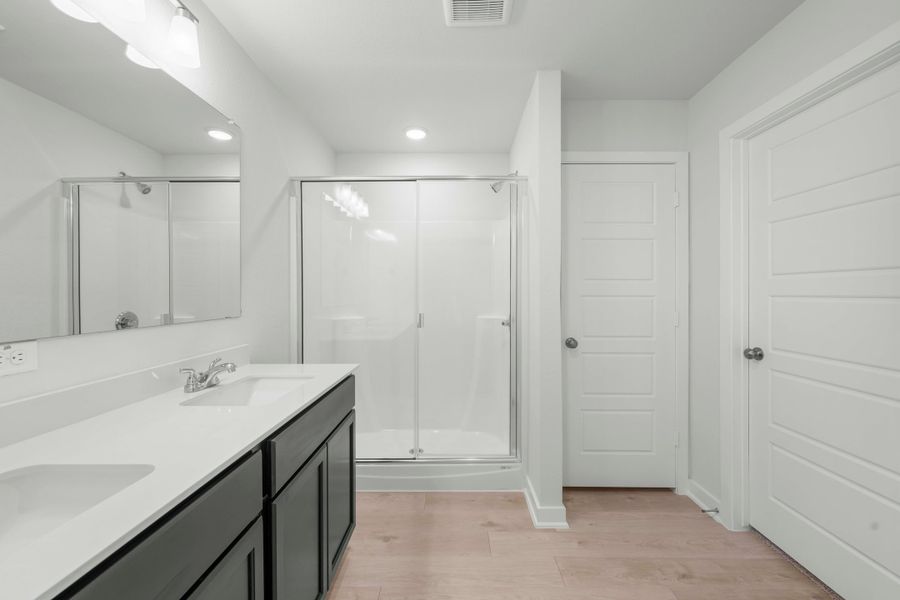 Furnished interior view inside a new home in South Pointe, Temple (Image 4).